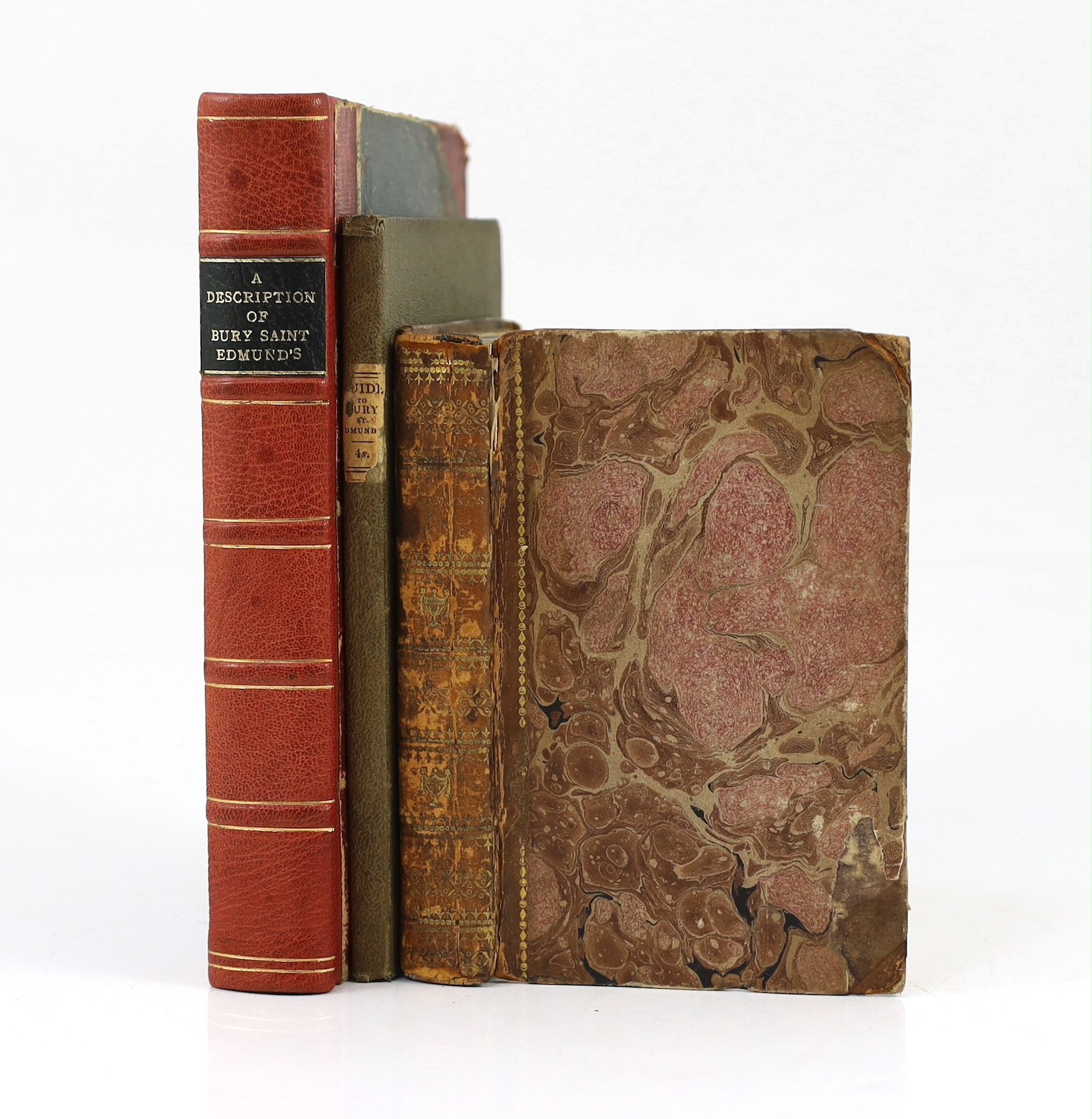 SUFFOLK: Gillingwater, Edmund - An Historical and Descriptive Account of St. Edmund's Bury ... 4 plates